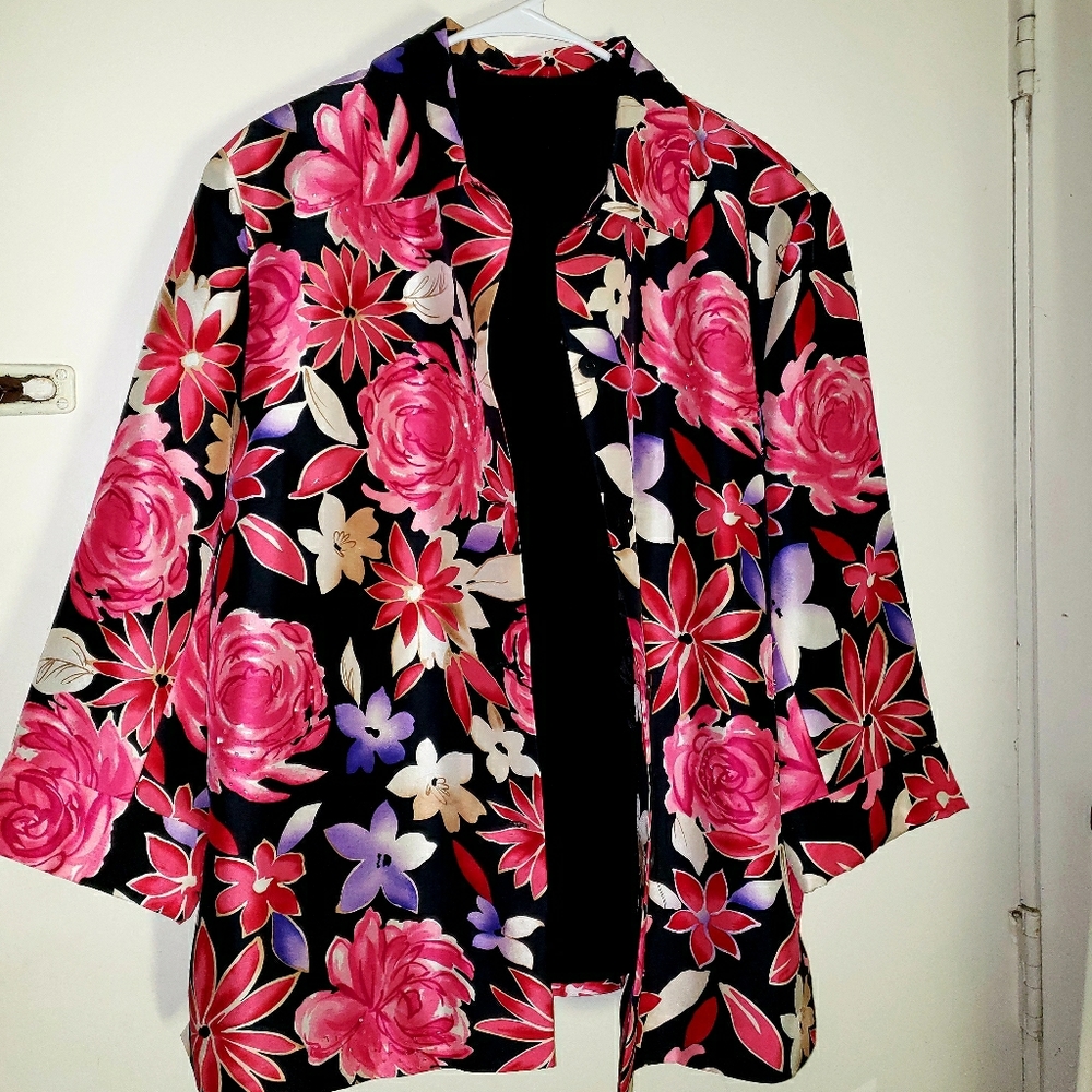 Women's & Teens Silk Lands Dress Casual Blouse